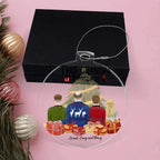 Grandpa Gift from Grandkids Personalized Acrylic Keepsake Ornament