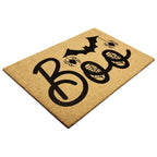 Boo Halloween Doormat – Spider & Bat Outdoor Coir Mat for Porch Décor