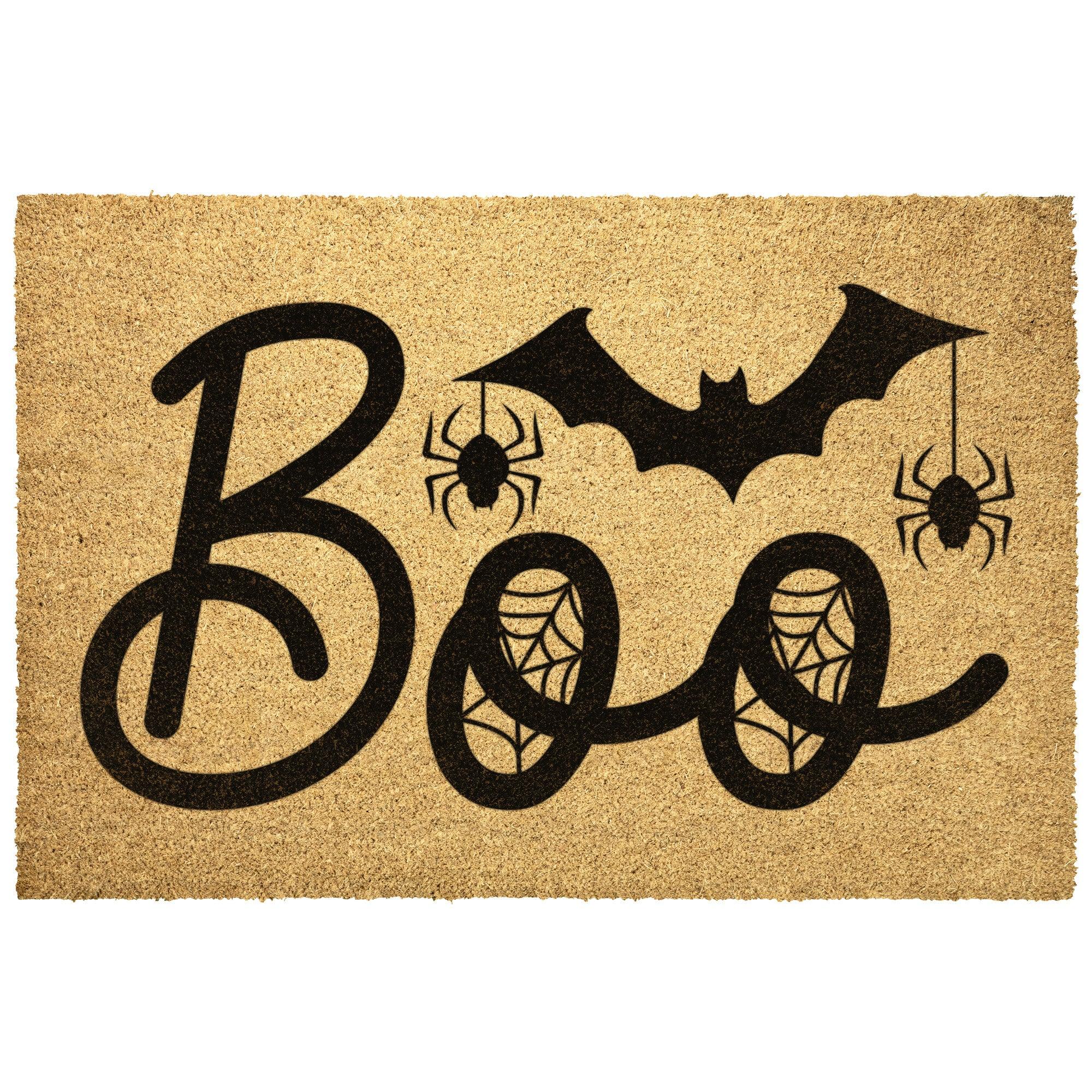 Halloween Boo Welcome Doormat - Mallard Moon Gift Shop