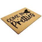 Come In Pretties Doormat – Funny Witch Halloween Outdoor Coir Mat