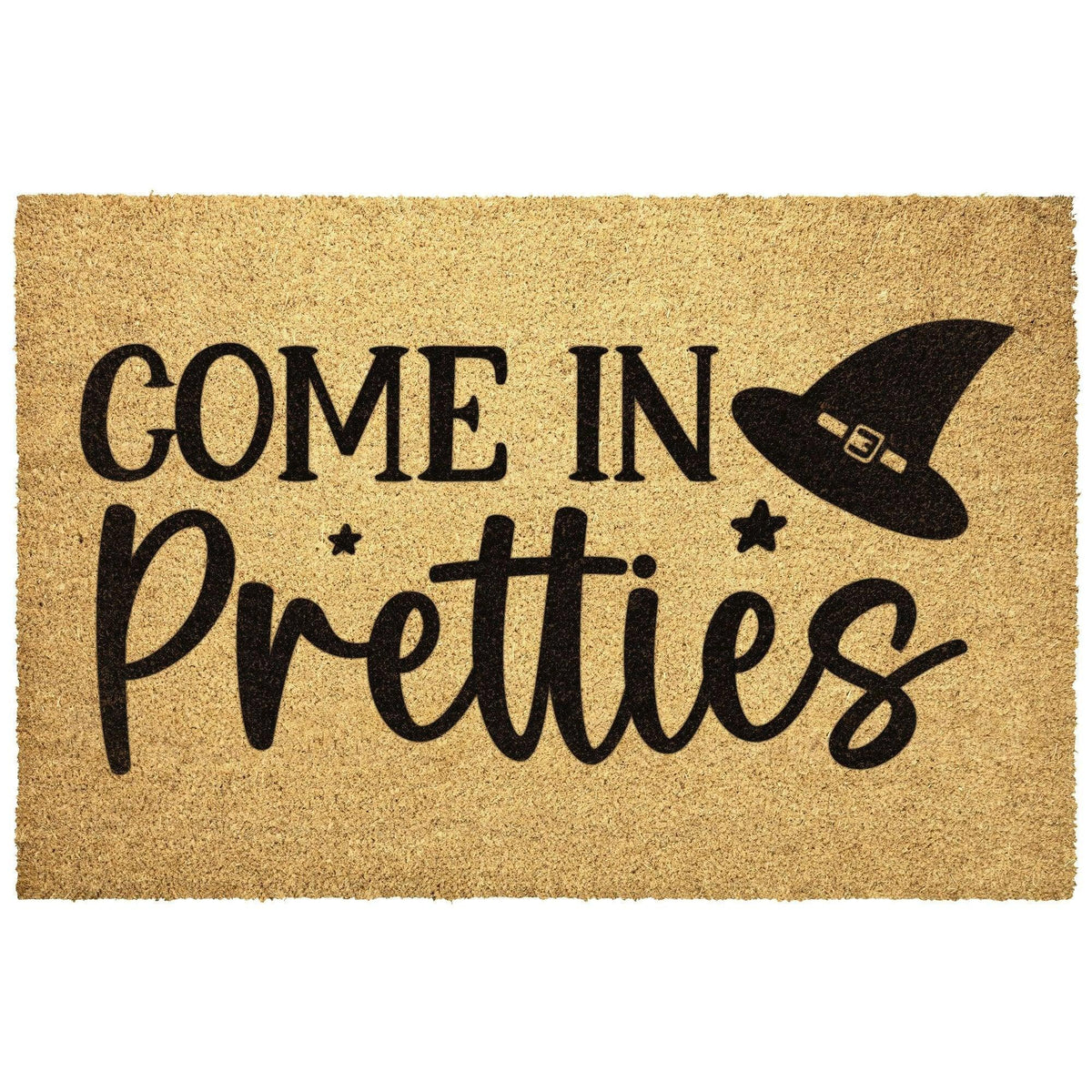 Come In Pretties Doormat – Funny Witch Halloween Outdoor Coir Mat
