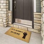 It’s Scary in Here Doormat – Spooky Halloween Outdoor Coir Mat Décor