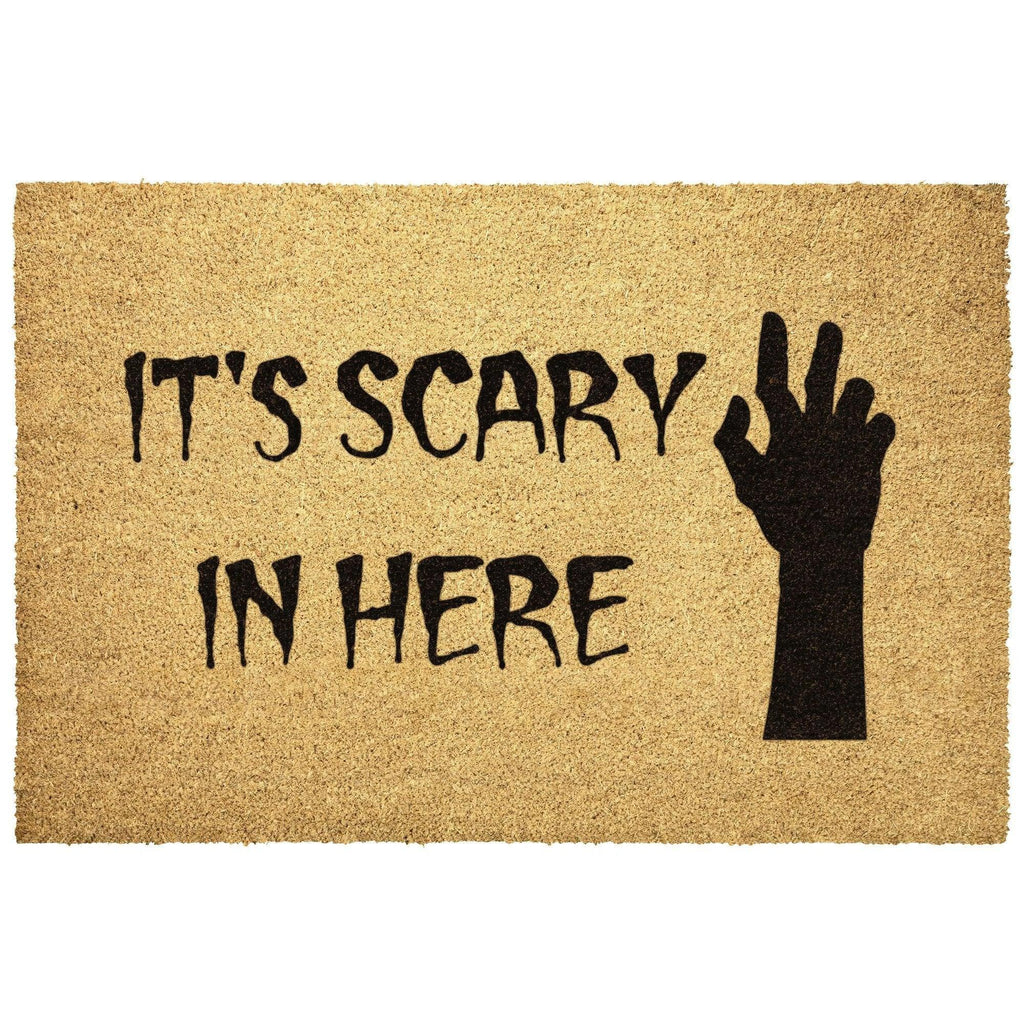 It’s Scary in Here Doormat – Spooky Halloween Outdoor Coir Mat Décor