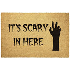 It’s Scary in Here Doormat – Spooky Halloween Outdoor Coir Mat Décor