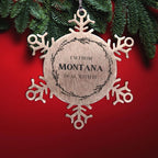 I'm from Missouri, Deal with it, Proud Missouri State Snowflake Ornament Gifts