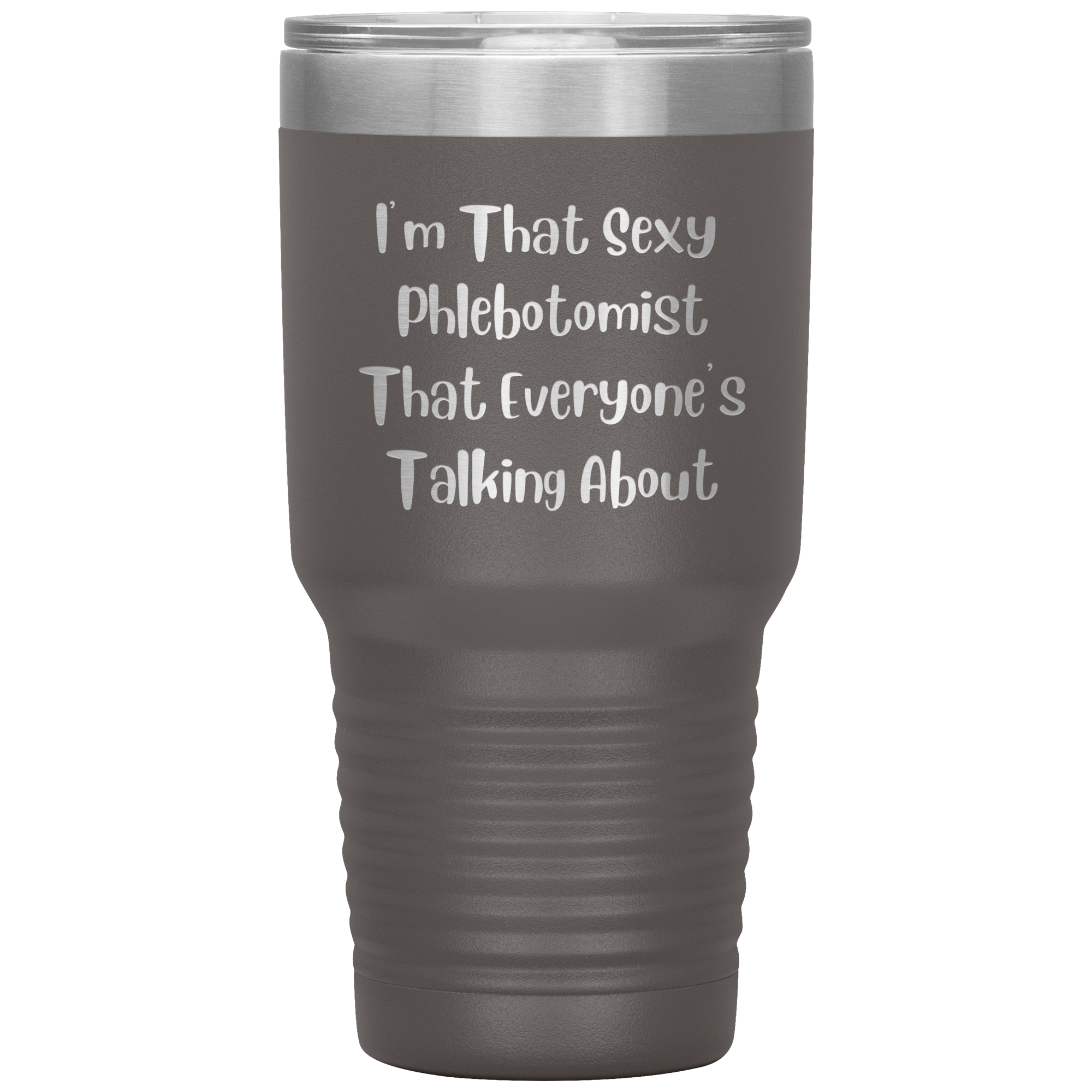 Tattooed Phlebotomist – Stainless Steel Polar Tumbler 30 oz for Inked Lab Techs & Healthcare Pros