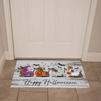Happy Halloweenie Dachshund Doormat – Cute Halloween Dog Mat Décor