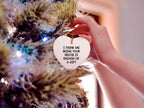 Inspirational Bestie Heart Ornament Gifts for Women to Show Appreciation | Unique Christmas Unique Gifts from Me to My Bestie Friend