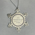 Iowa is my home Gifts, Lovely Iowa Birthday Christmas Snowflake Ornament For People from Iowa, Men, Women, Friends