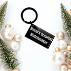 Stunning Stainless Steel Watchmaker Keychain Rust Resistant Ideal Gift