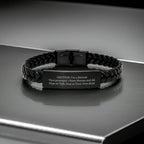 Funny Vice-principal Gifts: Interlaced Leather Bracelet for Him or Her, With Stories to Share and Memorable Days - Gifts from Friends, Family, or Coworkers