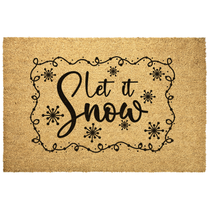 Let_It_Snow_Christmas_Doormat__Rustic_W_Outdoor_Mat_Main_Mockup.png