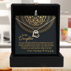 Daughter Birthday, Christmas, Graduation Gift - Beautiful Reflection - Love Dancing Necklace