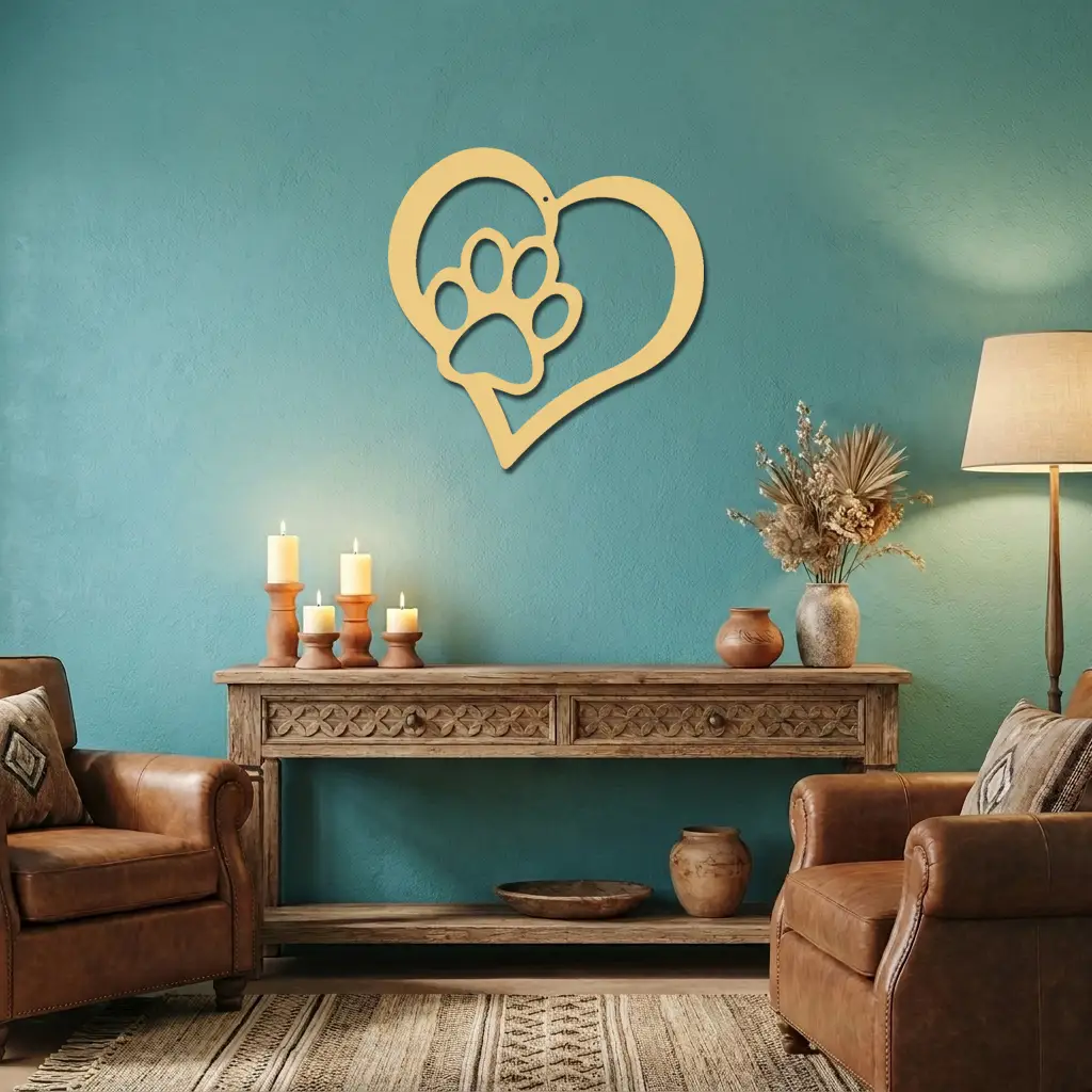 Puppy Love - Steel Sign