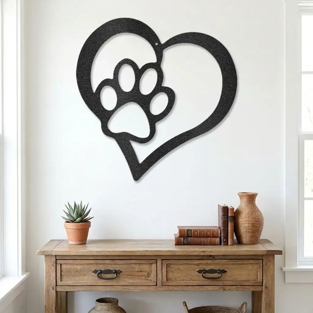 Puppy Love - Steel Sign