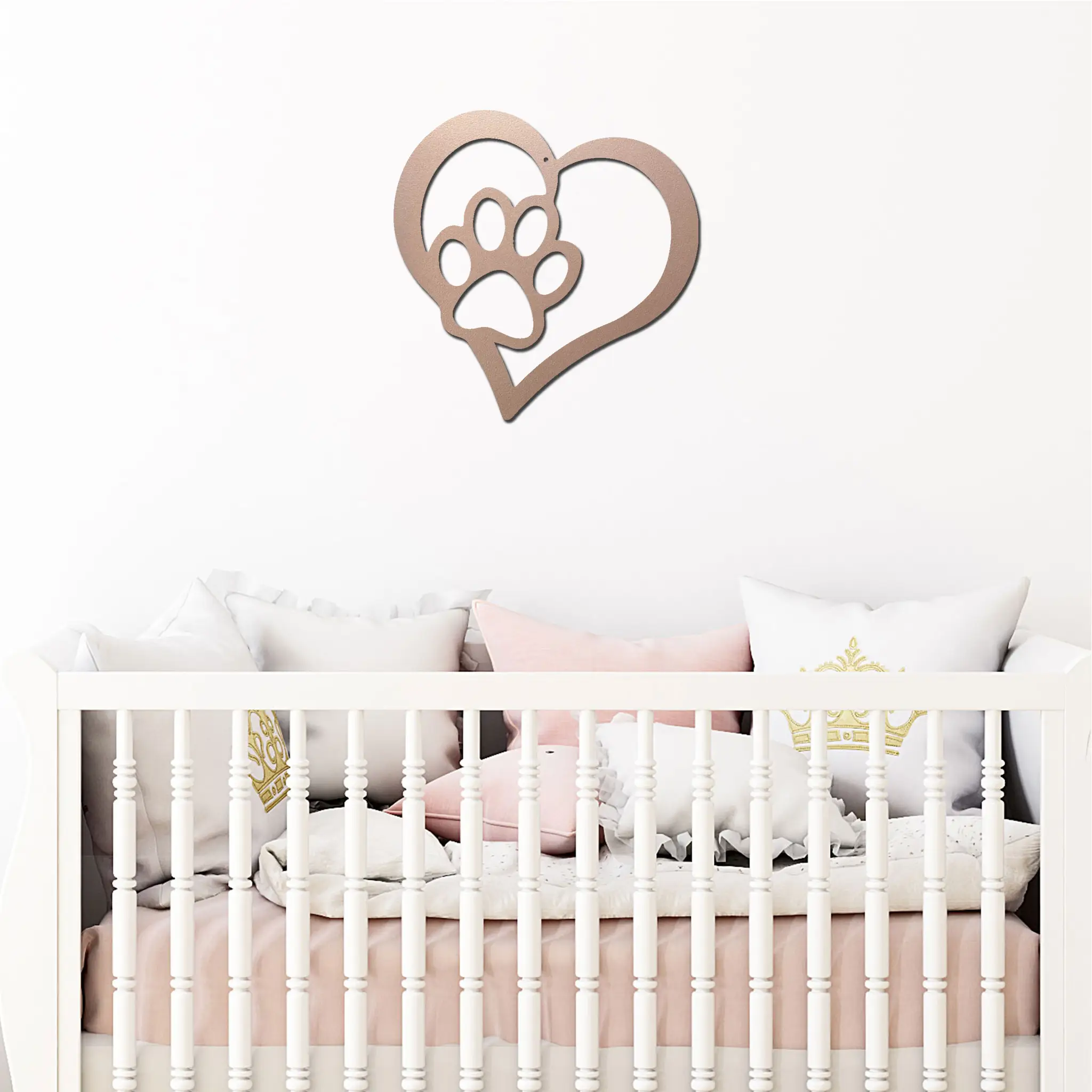 Puppy Love - Steel Sign