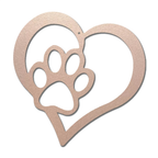 Puppy Love - Steel Sign