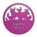 Farm Animals Custom Text Indoor Outdoor Steel Wall Sign Metal Art Home Decor