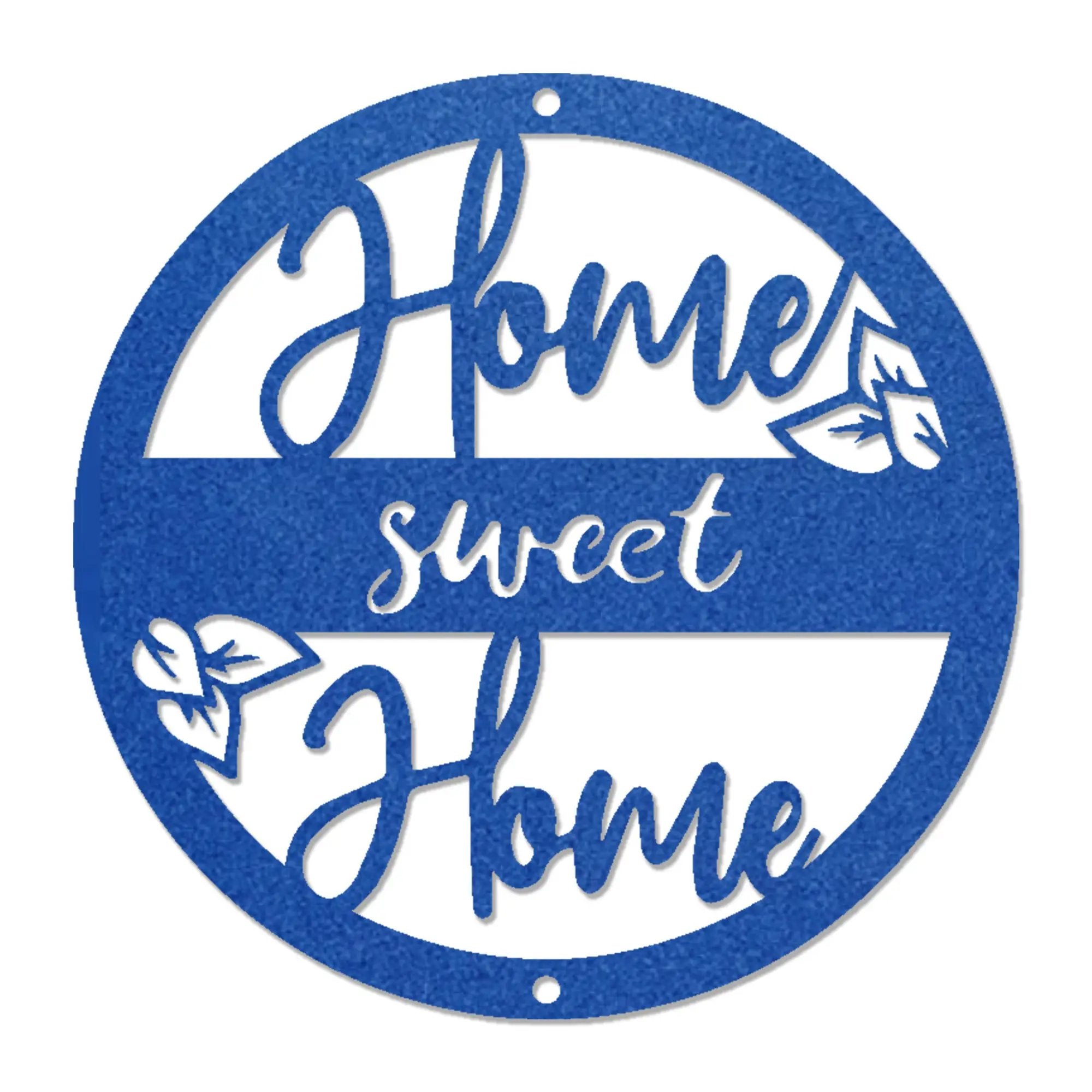 Home Sweet Home Metal Wall Art – Farmhouse & Rustic Decor
