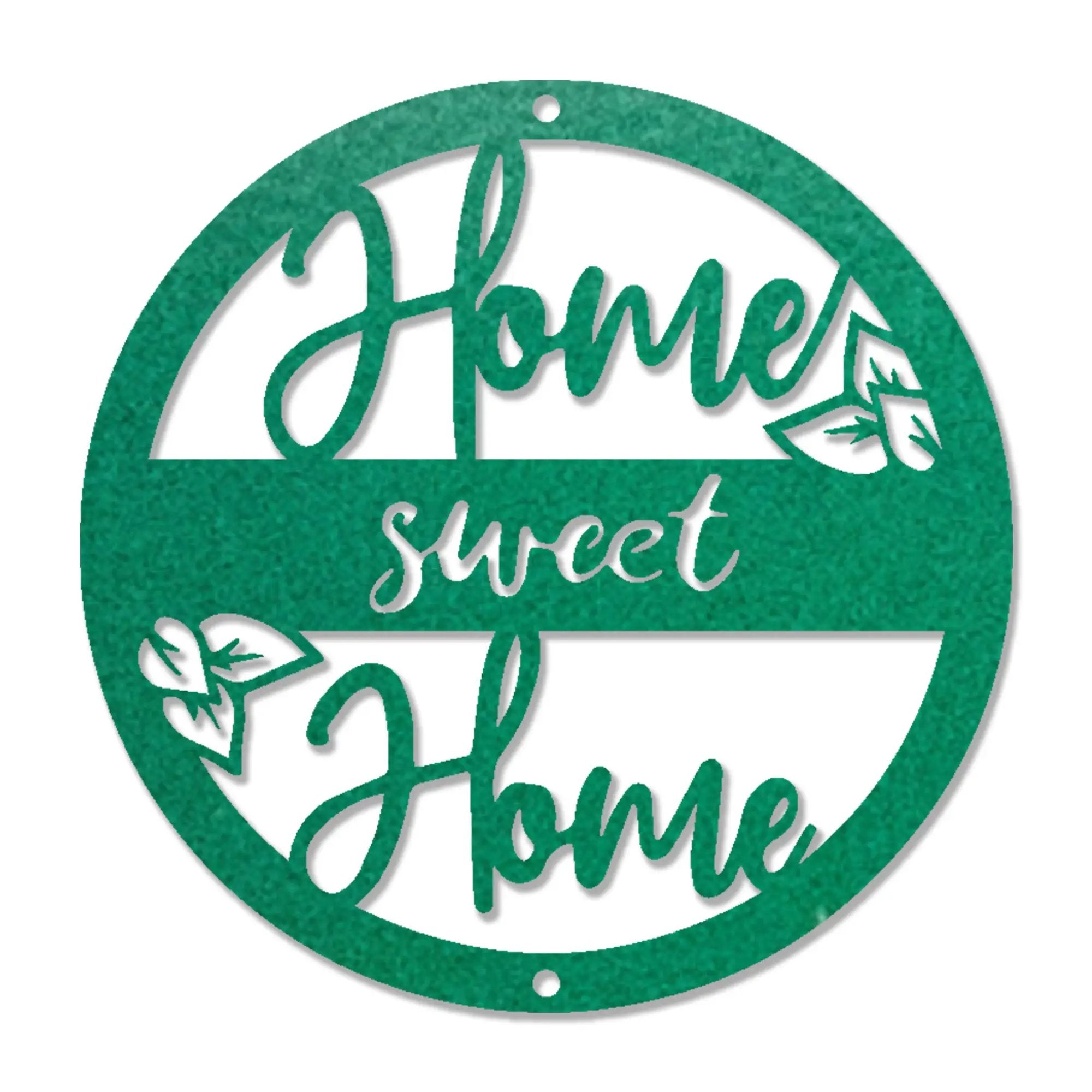 Home Sweet Home Metal Wall Art – Farmhouse & Rustic Decor