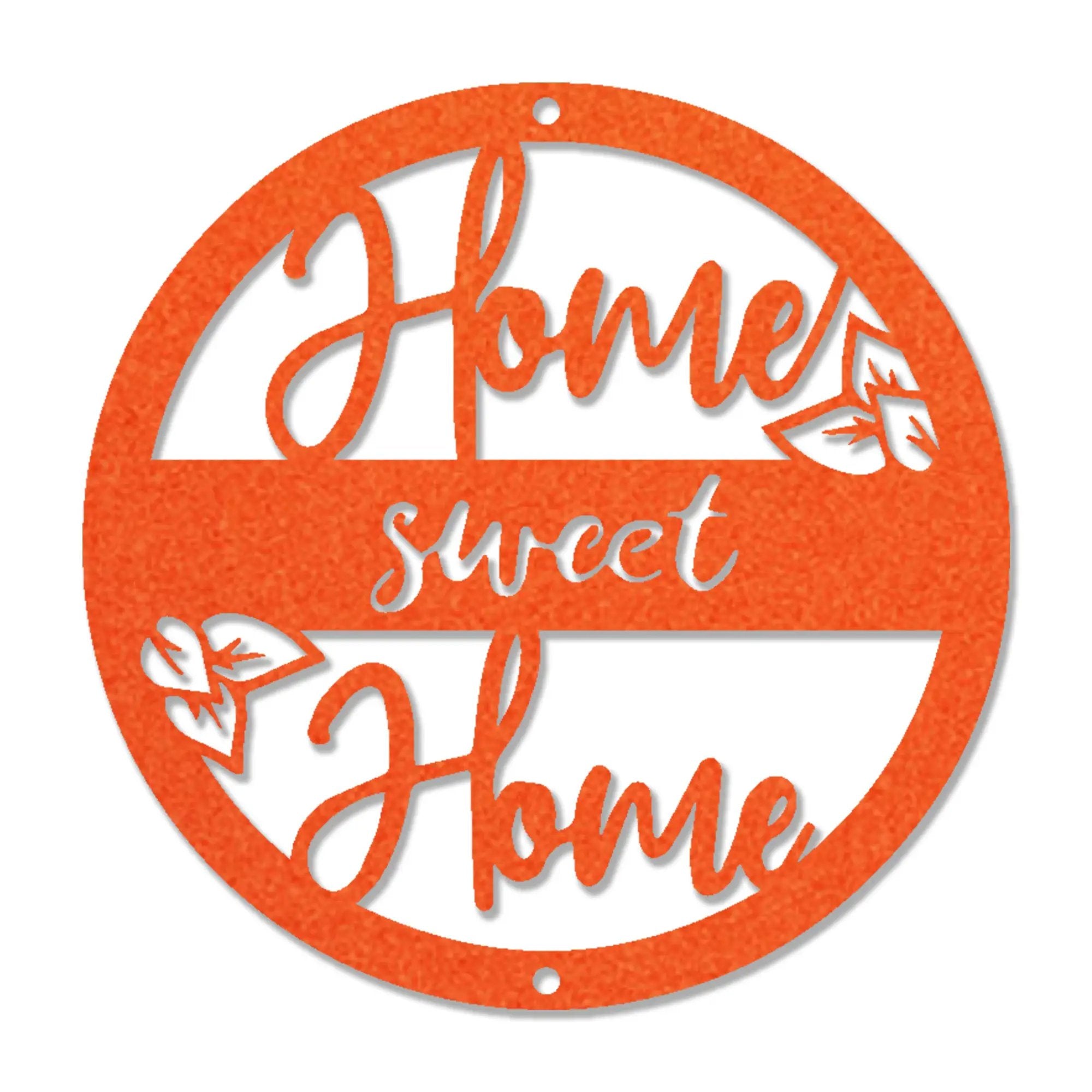 Home Sweet Home Metal Wall Art – Farmhouse & Rustic Decor
