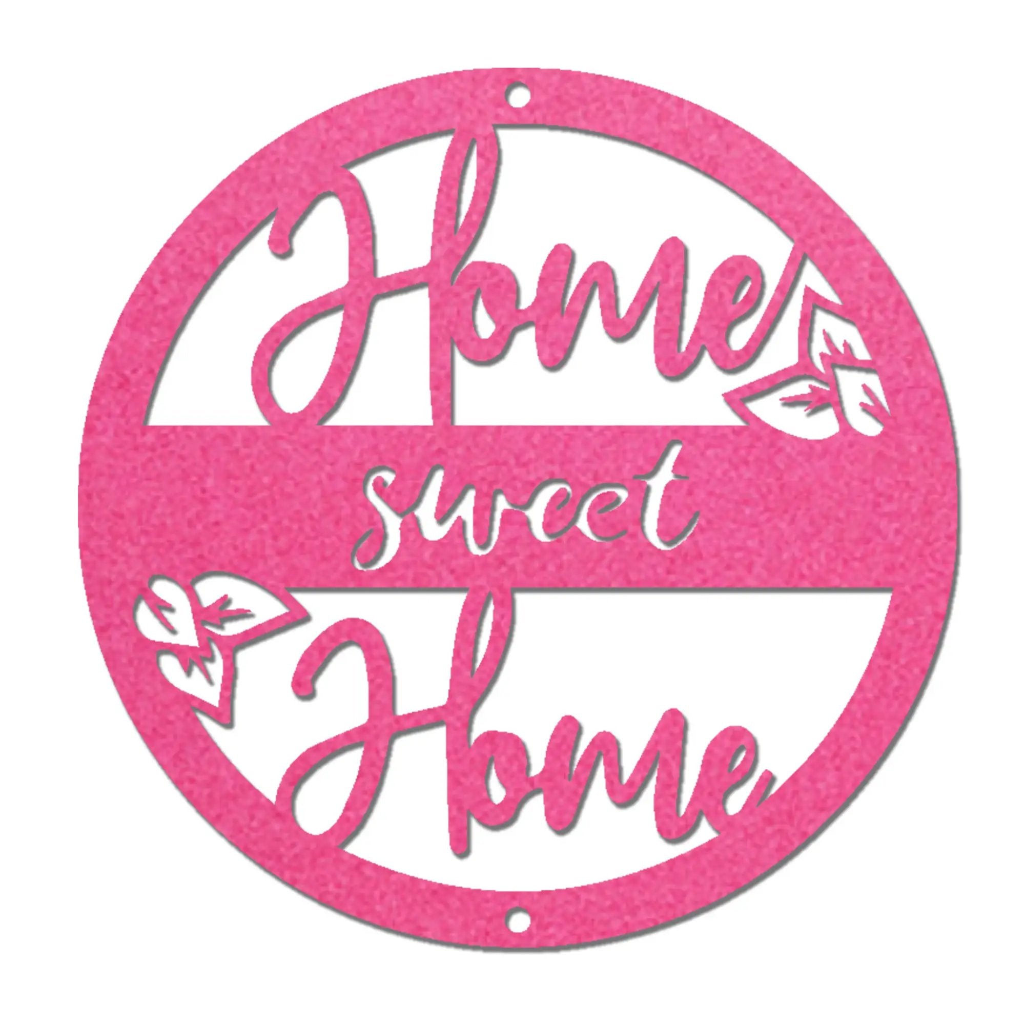 Home Sweet Home Metal Wall Art – Farmhouse & Rustic Decor