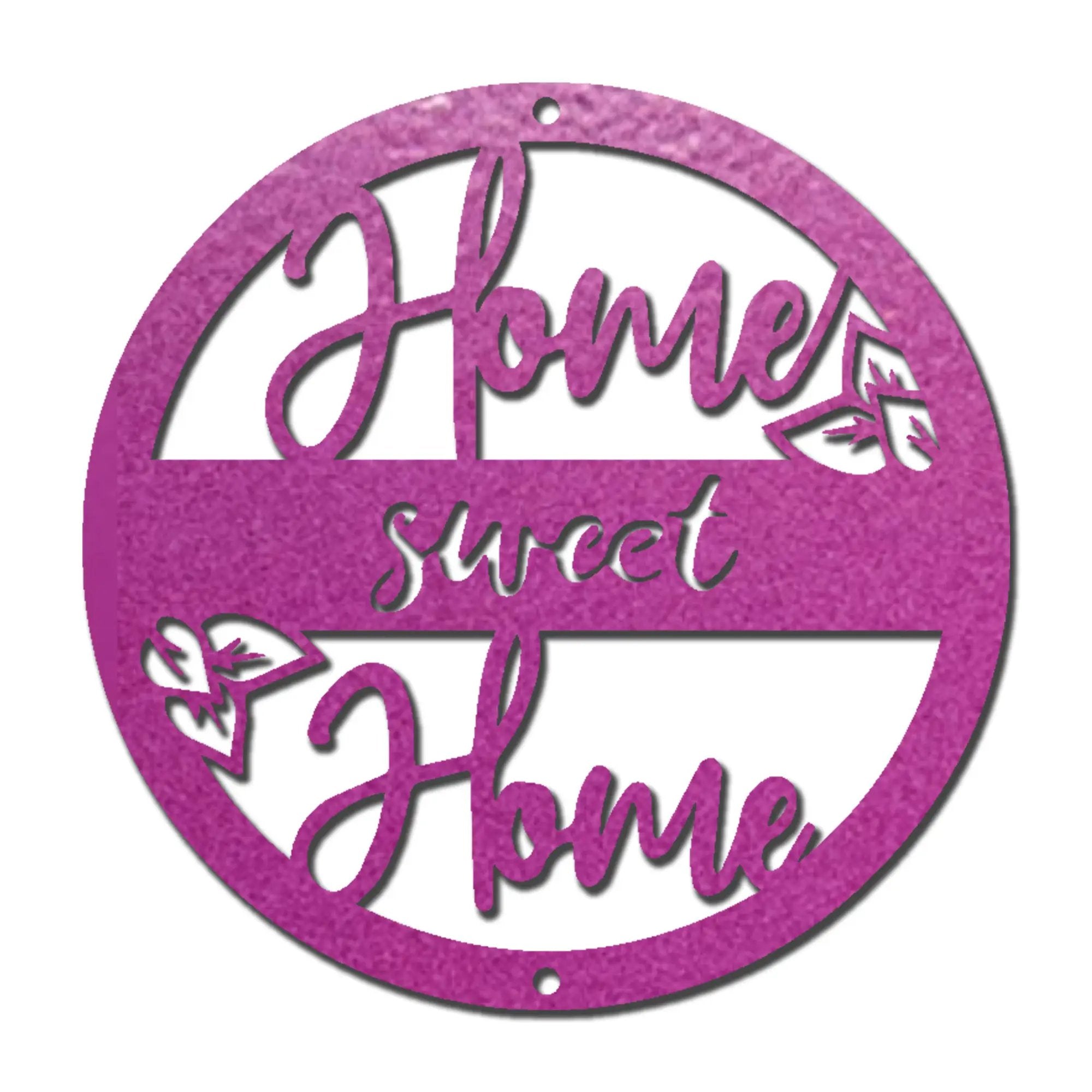 Home Sweet Home Metal Wall Art – Farmhouse & Rustic Decor