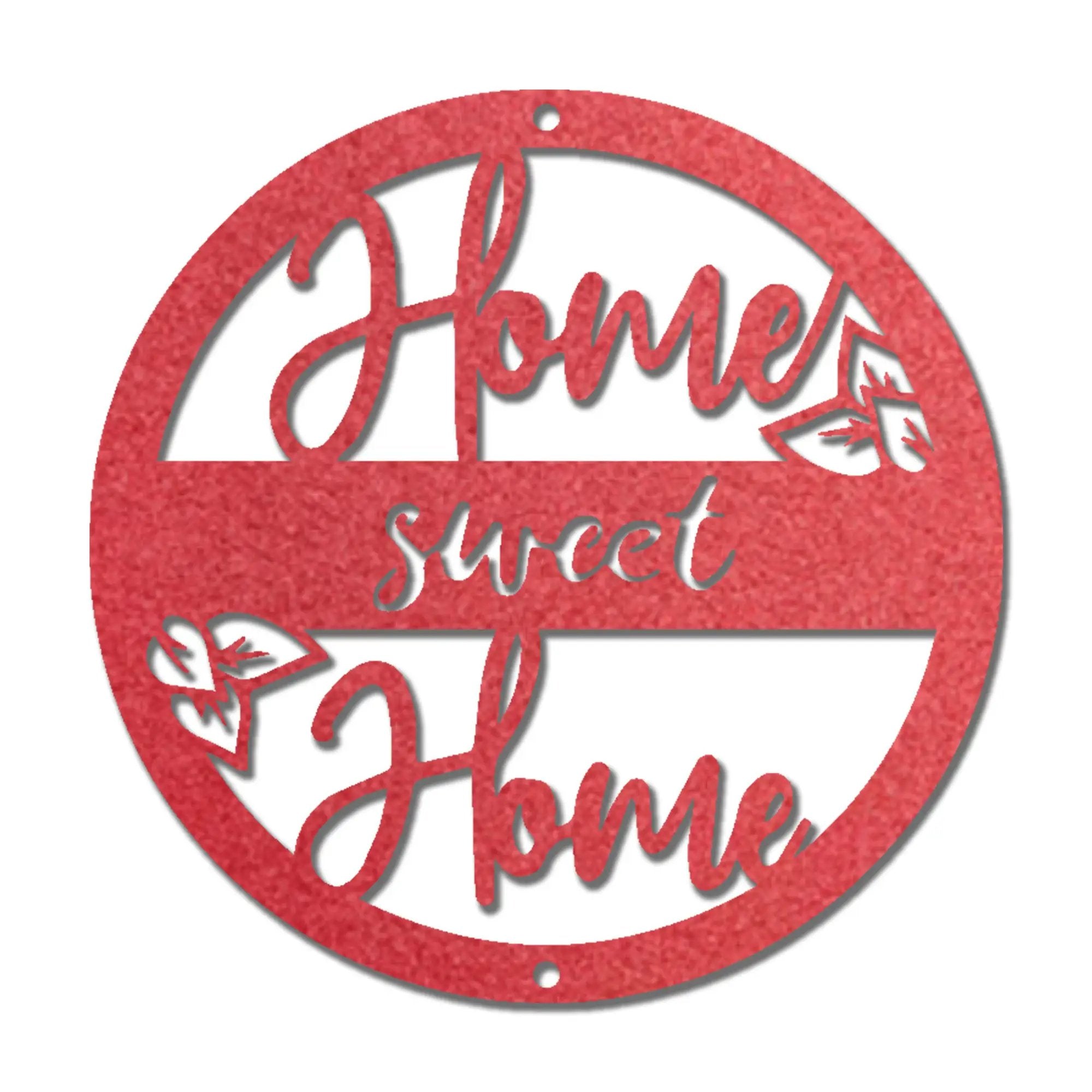 Home Sweet Home Metal Wall Art – Farmhouse & Rustic Decor