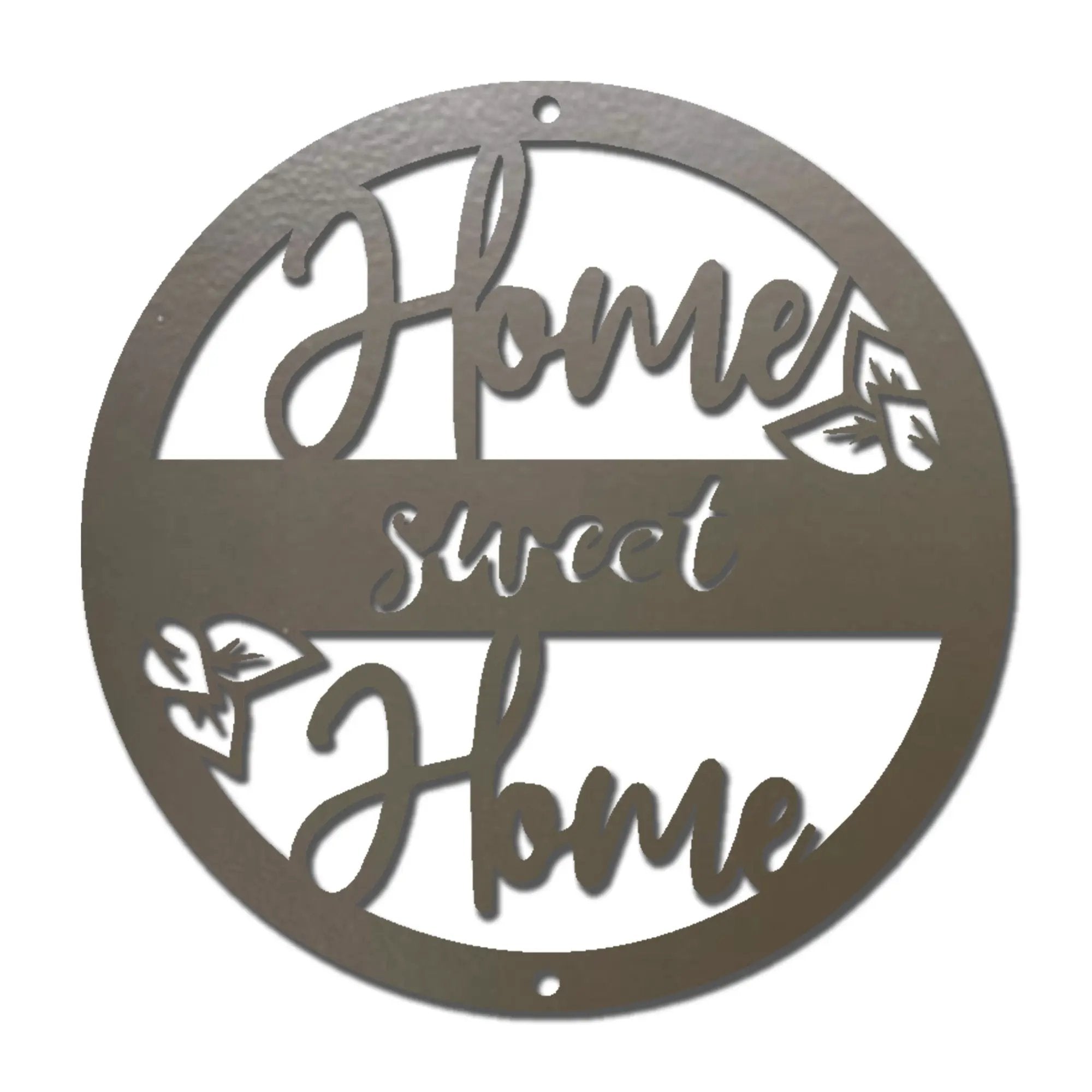 Home Sweet Home Metal Wall Art – Farmhouse & Rustic Decor