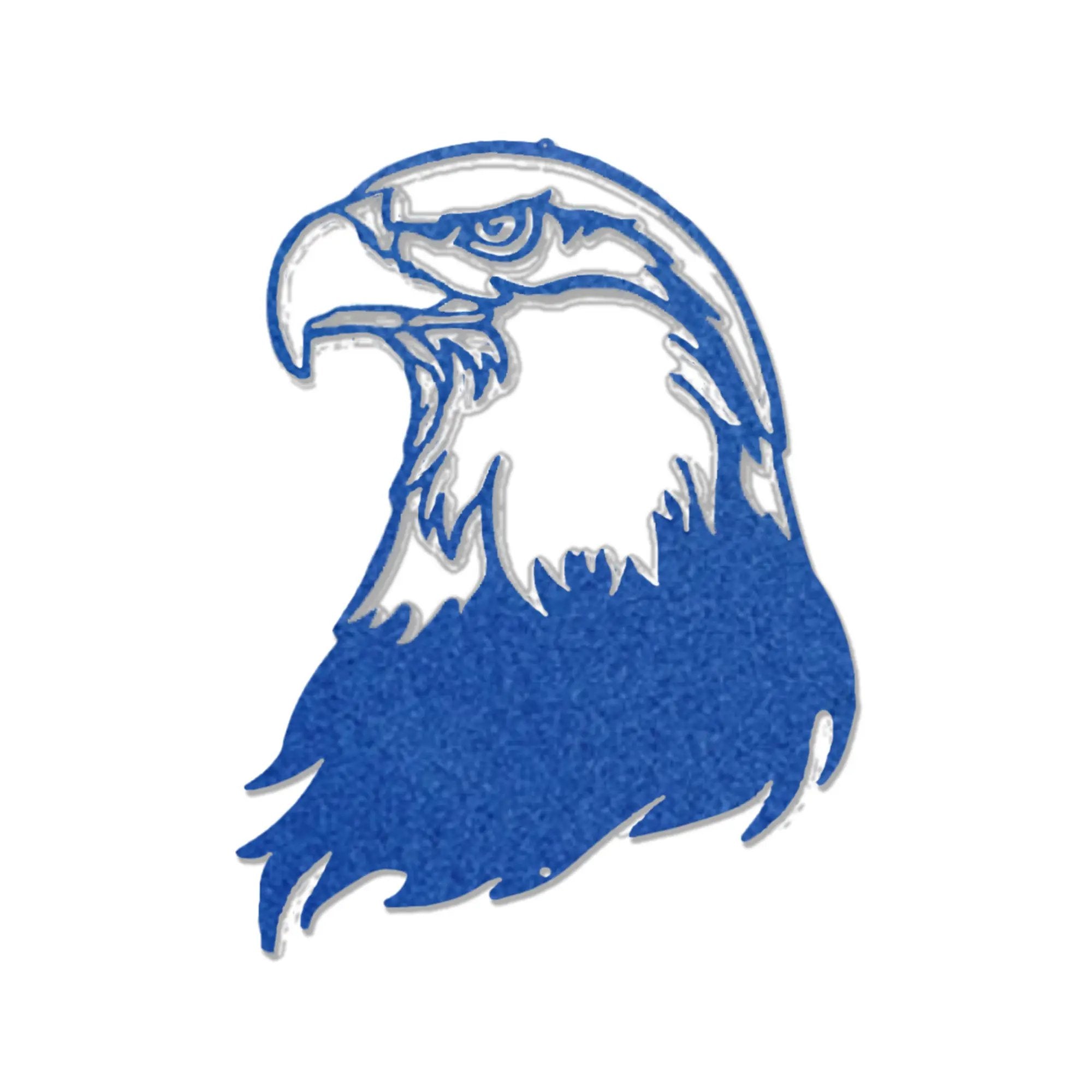 Bald Eagle Metal Wall Art – Patriotic USA Decor – American Eagle Sign – Rustic Wall Decor – Outdoor Metal Art