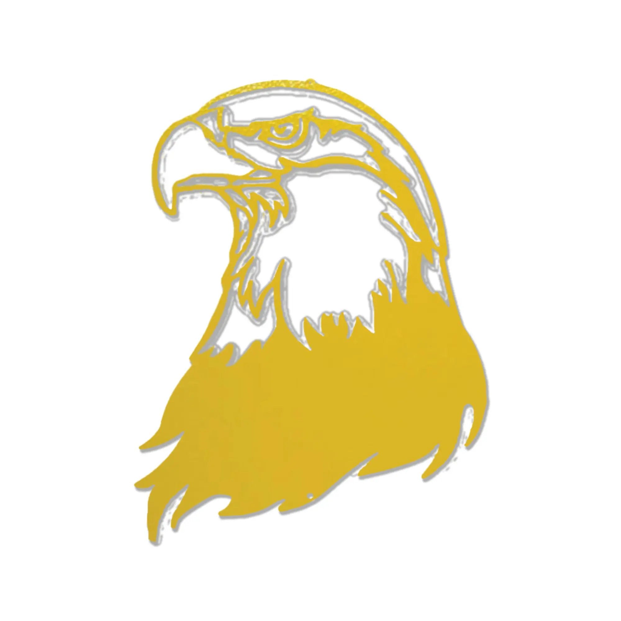 Bald Eagle Metal Wall Art – Patriotic USA Decor – American Eagle Sign – Rustic Wall Decor – Outdoor Metal Art