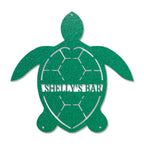 Personalized Sea Turtle Metal Wall Art – Custom Beach Name Sign – Coastal Decor – Ocean Wall Art