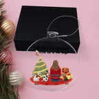 Merry Christmas From Me and the Dogs Acrylic Keepsake Ornament