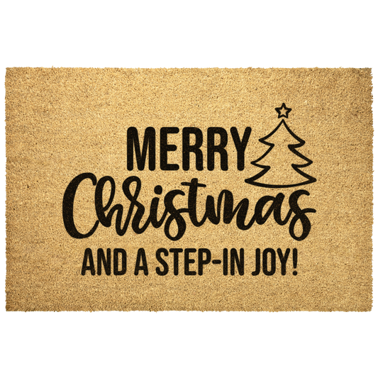 Merry_Christmas_and_a_Step-In_Joy_Holid_Outdoor_Mat_Main_Mockup.png
