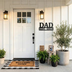 Dad Personalized Established Date Metal Aet Sign – Father’s Day Gift – Custom Family Decor