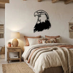Bald Eagle Metal Wall Art – Patriotic USA Decor – American Eagle Sign – Rustic Wall Decor – Outdoor Metal Art
