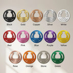 Personalized Horseshoe Metal Wall Art Sign Custom Ranch Name Steel Decor Western Farmhouse
