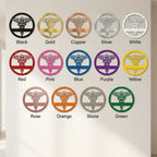Personalized Medical Symbol Metal Wall Art – Custom Caduceus Steel Sign – Doctor Nurse Healthcare Professional Gift Decor