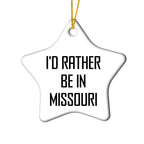 Missouri Star Ornament Gifts from I'd Rather Be In Missouri for Christmas