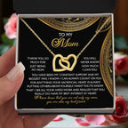 To My Mom – You Are Also My Best Friend – Heartfelt Necklace Gift of Appreciation and Love