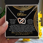To My Mom – You Are Also My Best Friend – Heartfelt Necklace Gift of Appreciation and Love