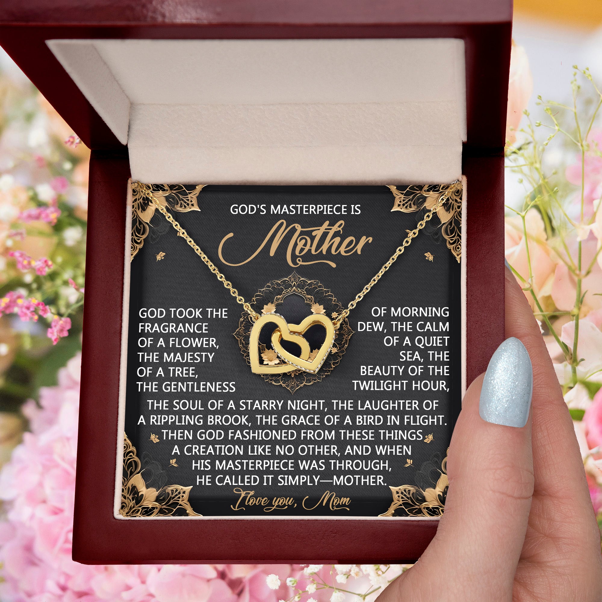 Mother - God's Masterpiece - Faith-Inspired Gift Celebrating the Beauty and Grace of Motherhood - Mallard Moon Gift Shop