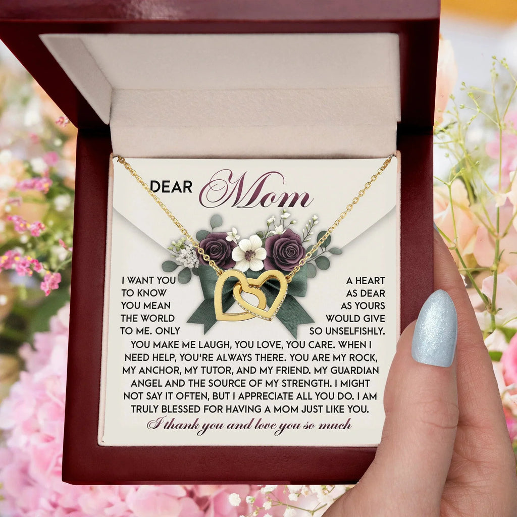 Dear Mom – You Are My Rock, My Guardian Angel, and My Friend – Heartfelt Gift of Gratitude