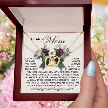 Dear Mom – You Are My Rock, My Guardian Angel, and My Friend – Heartfelt Gift of Gratitude - Mallard Moon Gift Shop
