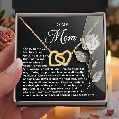 To My Mom – You Are a Guiding Light – Heartfelt Jewelry Gift with Deep Message of Gratitude - Mallard Moon Gift Shop