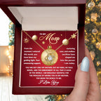 Gift for Mom - My Guiding Light - Love Knot Necklace