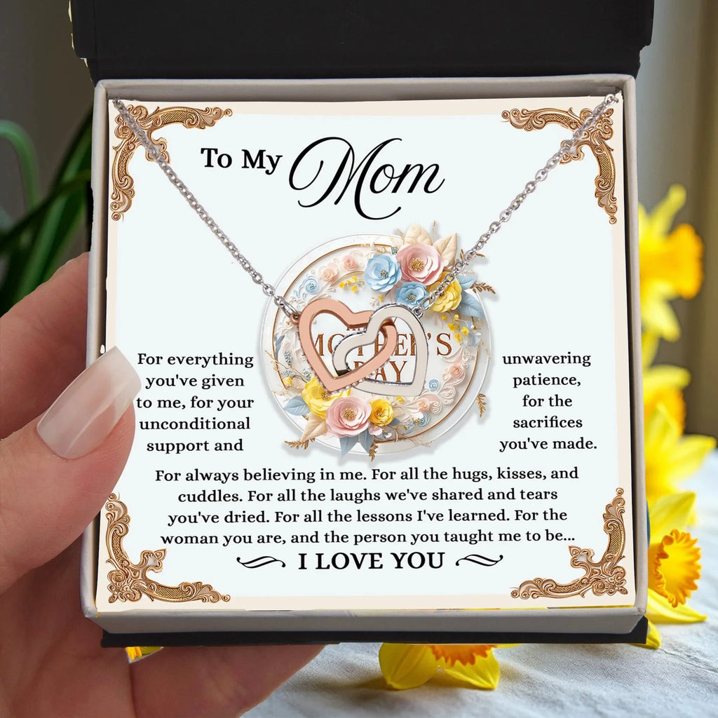 To My Mom - You've Always Believed in Me – Heartfelt Necklace Gift for Mother