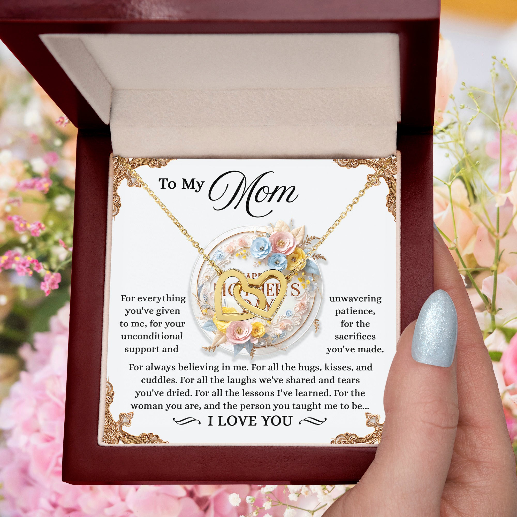 To My Mom - You've Always Believed in Me – Heartfelt Necklace Gift for Mother - Mallard Moon Gift Shop