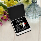 To My Hero Mom I May Not Have Been the Perfect Child. But You are the Perfect Mom Cross Pendant Necklace