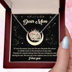 To My Mom You are the Sun Interlocking Hearts Necklace